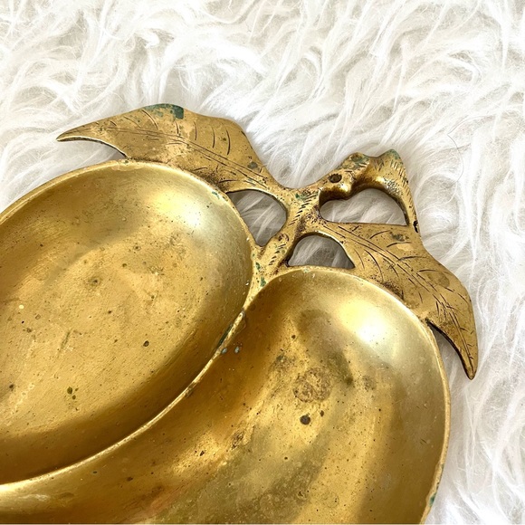 Vintage brass trinket dish - Picture 2 of 6